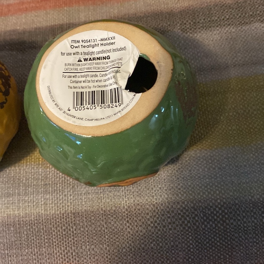 3 Wise Owls “ Tea Light” Holders - NWT - Picture 8 of 10
